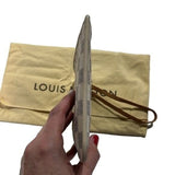 Louis Vuitton Pochette Damier Azur MM Wrist Strap Wristlet
