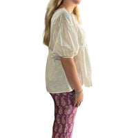Easel Cotton Babydoll Top