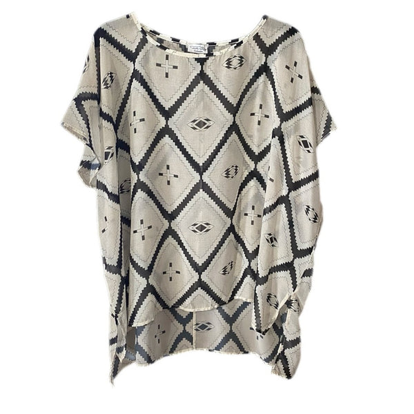 Tasha Polizzi Poncho Top OS Western Oversized