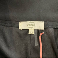 Entro Pleated Black Skort Medium New Shorts Soft Flowy