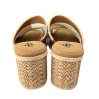 OTBT Bravura Raffia Sandal 10 Heeled Slip On Shoe