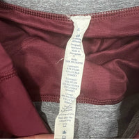 Lululemon Run Speed Shorts 4 Small Checker Red Rube