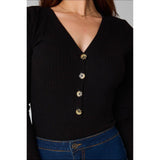 Holly Long Sleeve Bodysuit by Buddy Love