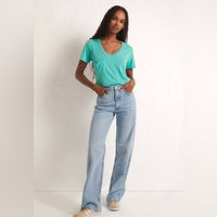 Z Supply Pocket Tee Cabana Green