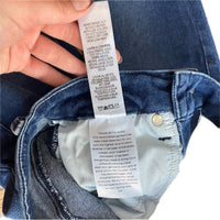 Good American Good Waist Jeans 26 Raw-Hem Skinny GWRH941T