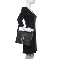 Louis Vuitton Taiga Messenger Bag Anton Ardoise Leather Quiet Luxury Crossbody Purse Unisex