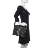 Louis Vuitton Taiga Messenger Bag Anton Ardoise Leather Quiet Luxury Crossbody Purse Unisex