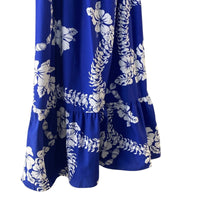 Hilo Hattie Hawaiian Dress XL Midi Floral Cotton Retro
