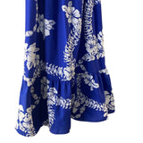 Hilo Hattie Hawaiian Dress XL Midi Floral Cotton Retro