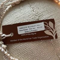 Ostrich Shell Collar Beaded Necklace New Hand Made Fair Trade Skoonhead Namibia