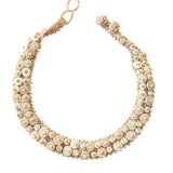 Ostrich Shell Collar Beaded Necklace New Hand Made Fair Trade Skoonhead Namibia