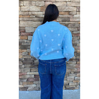 Heart Embroidered Sweater by Sugarlips