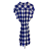 Rails Flannel Mini Dress Small Plaid Checker Shirt Short Sleeve
