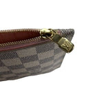 Louis Vuitton Pochette Damier Azur MM Wrist Strap Wristlet
