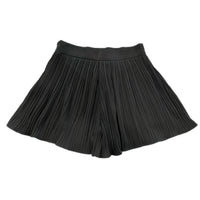 Entro Pleated Black Skort Medium New Shorts Soft Flowy