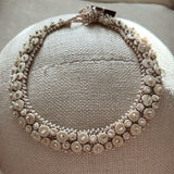 Ostrich Shell Collar Beaded Necklace New Hand Made Fair Trade Skoonhead Namibia