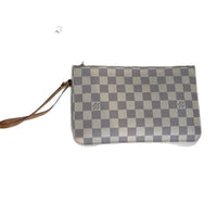 Louis Vuitton Pochette Damier Azur MM Wrist Strap Wristlet