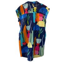 Uncle Frank Modern Mexicana Dress XL Cotton Colorful Abstract Shapes