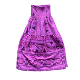 Ivy Jane Jacquard Striped Skirt Large Smocked Waist Tiered