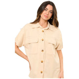 Cotton Button Down by Fantastic Fawn