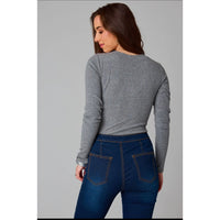 Holly Long Sleeve Bodysuit by Buddy Love