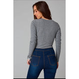 Holly Long Sleeve Bodysuit by Buddy Love