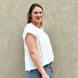 Easel Cotton Voile Top