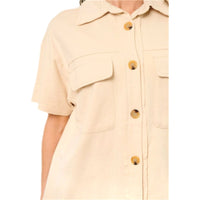 Cotton Button Down by Fantastic Fawn