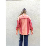 Easel Mineral Washed Jacket Orange