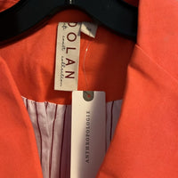 Anthropologie Dolan Linen Boyfriend Blazer XXS New Coral