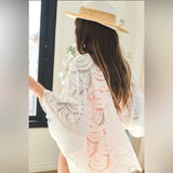 Davi & Dani Eyelet Lace Kimono