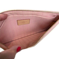 Louis Vuitton Pochette Damier Azur MM Wrist Strap Wristlet