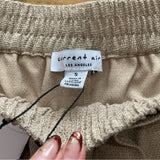 Current Air Blazer Shorts Set Small New Beige