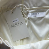 Mulla Pleated Shorts M New Ivory High Waist