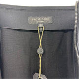 Rag & Bone Samantha Pencil Skirt 2 New Black Stretchy Zip XS