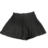 Entro Pleated Black Skort Medium New Shorts Soft Flowy