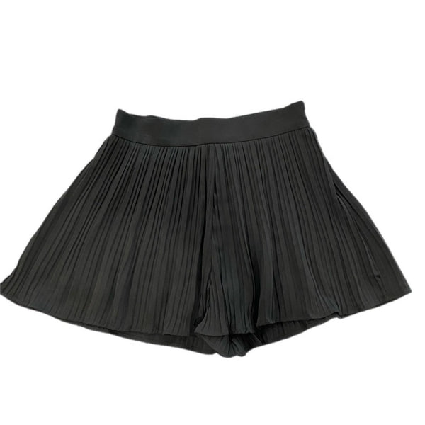 Entro Pleated Black Skort Medium New Shorts Soft Flowy