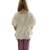 Easel Cotton Babydoll Top