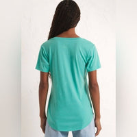 Z Supply Pocket Tee Cabana Green
