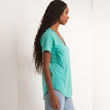 Z Supply Pocket Tee Cabana Green