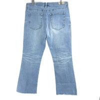AG Adriano Goldschmied Jodi Crop Jeans 31 High Rise Light Wash